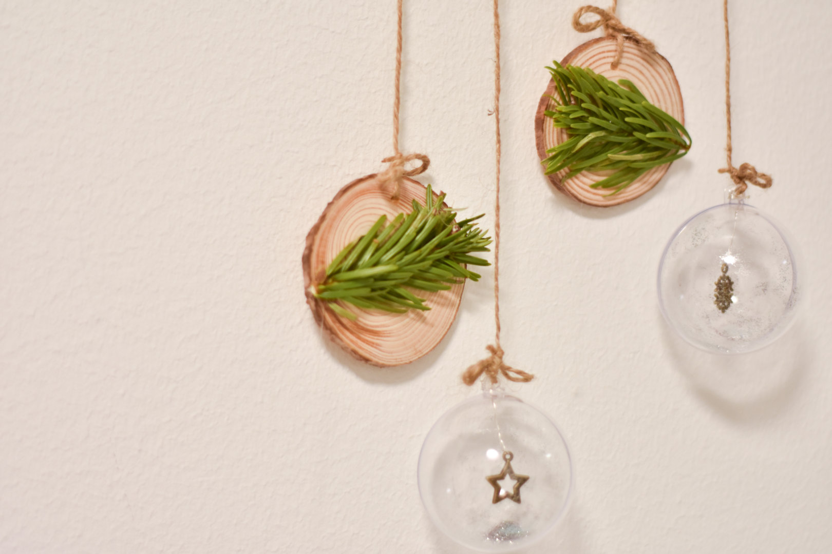 kerst wandhanger van dichtbij