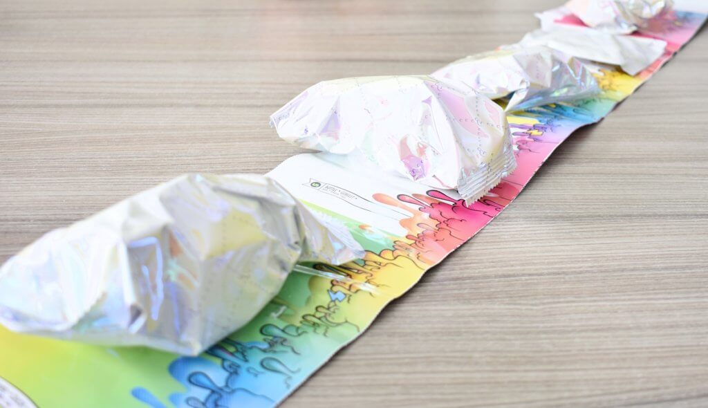 unicorn die slijm poept zakjes