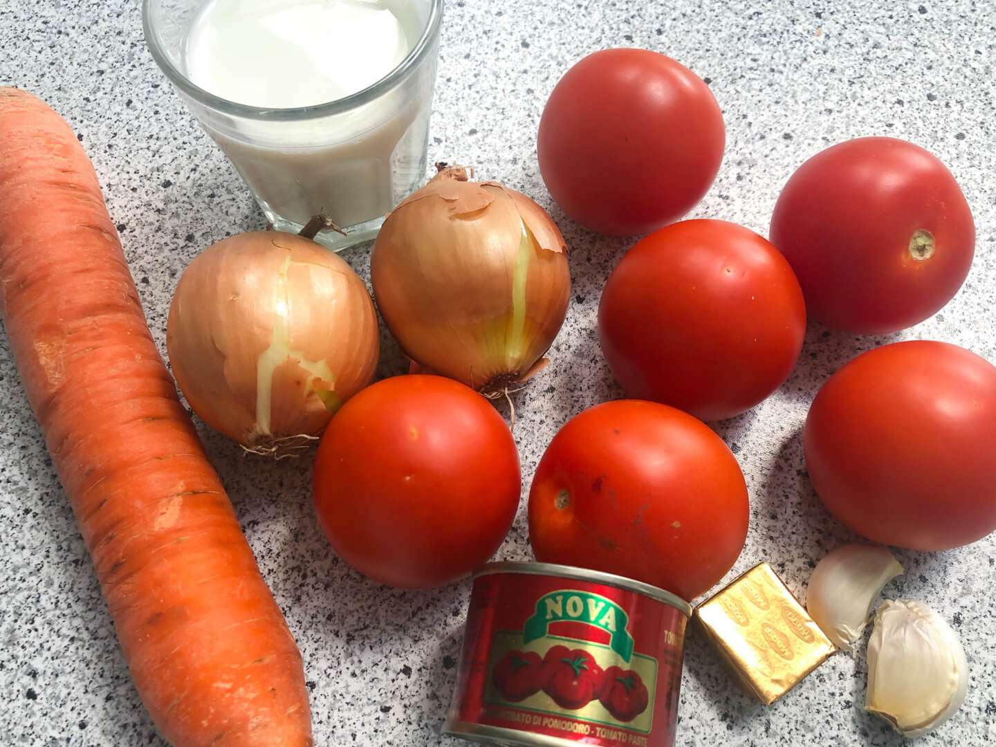 wat heb je nodig voor tomatensoep